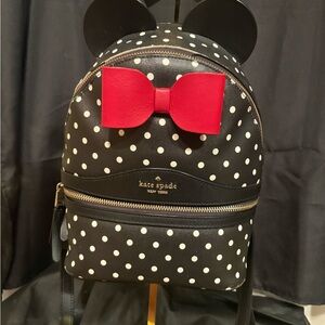Kate Spade New York x Disney Minnie Mouse Designer Backpack